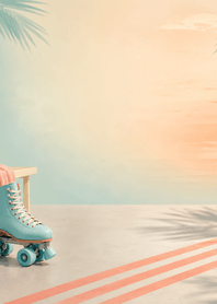 Aqua Roller Skate Sunrise