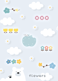 sorairo Flowers and Polar Bear 02_2