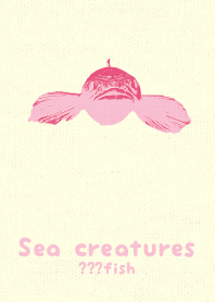 Sea crt ?fish Carnation pink