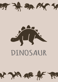 Brown : Dinosaur simple theme