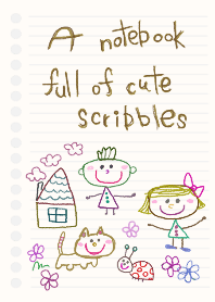 A notebook full of cute scribbles 26