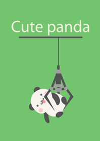 Cute clip doll machine-panda