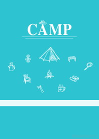 CAMP turquoise blue