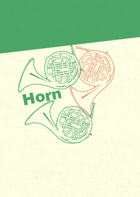 horn 3clr Emerald GRN