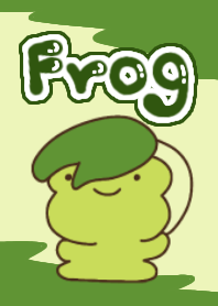 cute frog ><