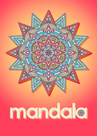 Mandala Orange