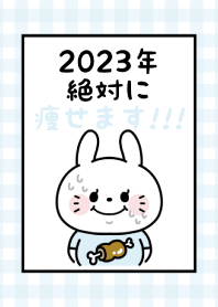 2023 Happy New Year. Rabbit. 120