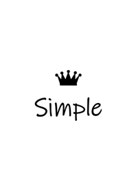 手書きミニマリズム 王冠 黒 Line 着せかえ Line Store