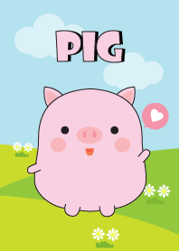 หมูชมพูอ้วนสุดคิ้วท์