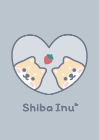 Shiba Inu Strawberry [Dullness Blue]