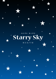 - Starry Sky Alps Blue -