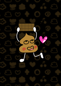 Chocolate & Kon-u chan.Black1