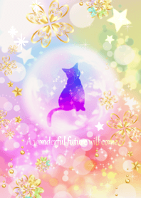 Good luck moon, cat and universe5