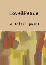 Oil painting art [le soleil paint 289]