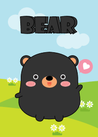 Lovely Fat Black Bear Theme