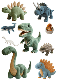 手編みぬいぐるみ～恐竜～