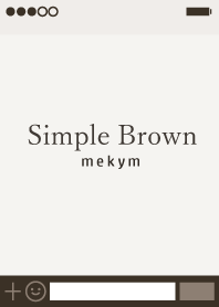 Simple[Brown]