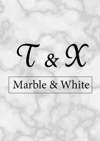 T&X-Marble&White-Initial