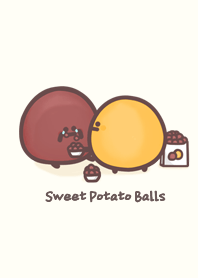 Unhappy Sweet PotatoBalls 21-Don't cry!
