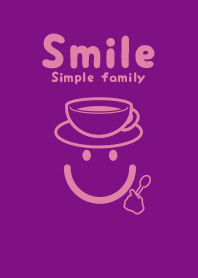 Smile & Teatime Royal purple