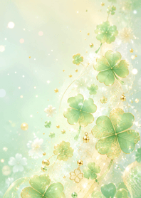 Lucky Golden Clover 003
