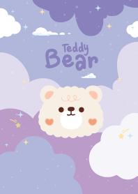 Teddy Bear Dream Cloud Violet