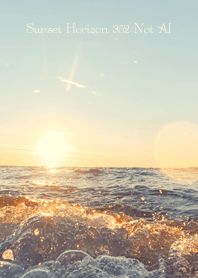 Sunset Horizon 352 Not AI