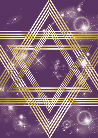 Purple : Lucky Hexagram
