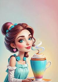 Leisurely coffee time   547898