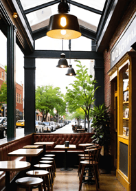 Cozy Coffee shop C43576