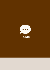 Simple&Basic　ブラウン×ベージュ