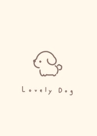 Yuru Dog/ pink gren beige