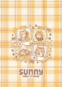Sunny Plaid Friends
