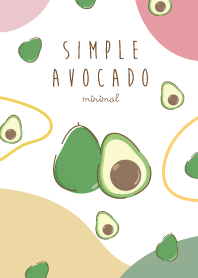 avocado minimal mix color (simple ver.)