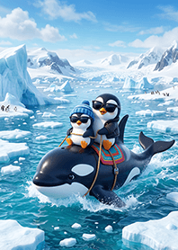 Penguin : Let's go shopping!