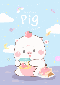 หมูดื้อกาแลคซี่พาสเทล