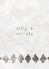 simple marble [white]
