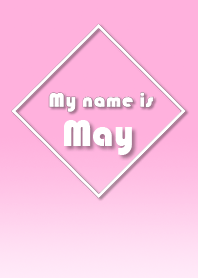 Name May Ver. Pink Style (English)