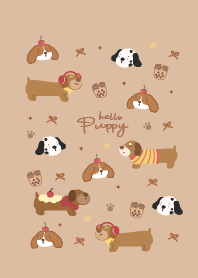 สวัสดี! หมาน้อยน่ารัก : สีชานม