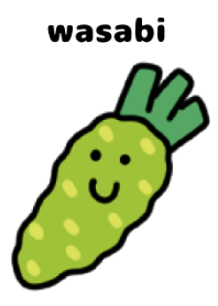 ツーンとくるワサビ