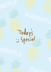 Smile pineapple Blue4