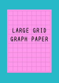 PINK-BLACK GRAPH PAPER/TURQUOISE BLUE