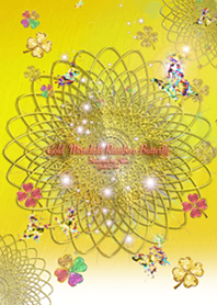 Gold Mandla Rainbow Butterfly