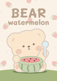 Bear and Watermelon!