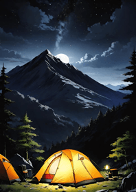 Bright Moon and Dawn 6F1AB7