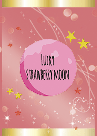 Red / Lucky Strawberry Moon