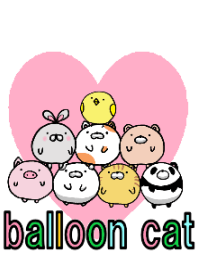 balloon cat.