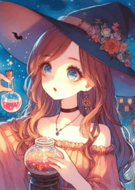 cute little witch halloween V. 11