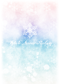 white snow fantasy