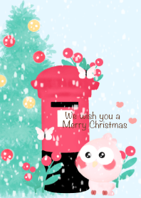 Love letter with white birds 3